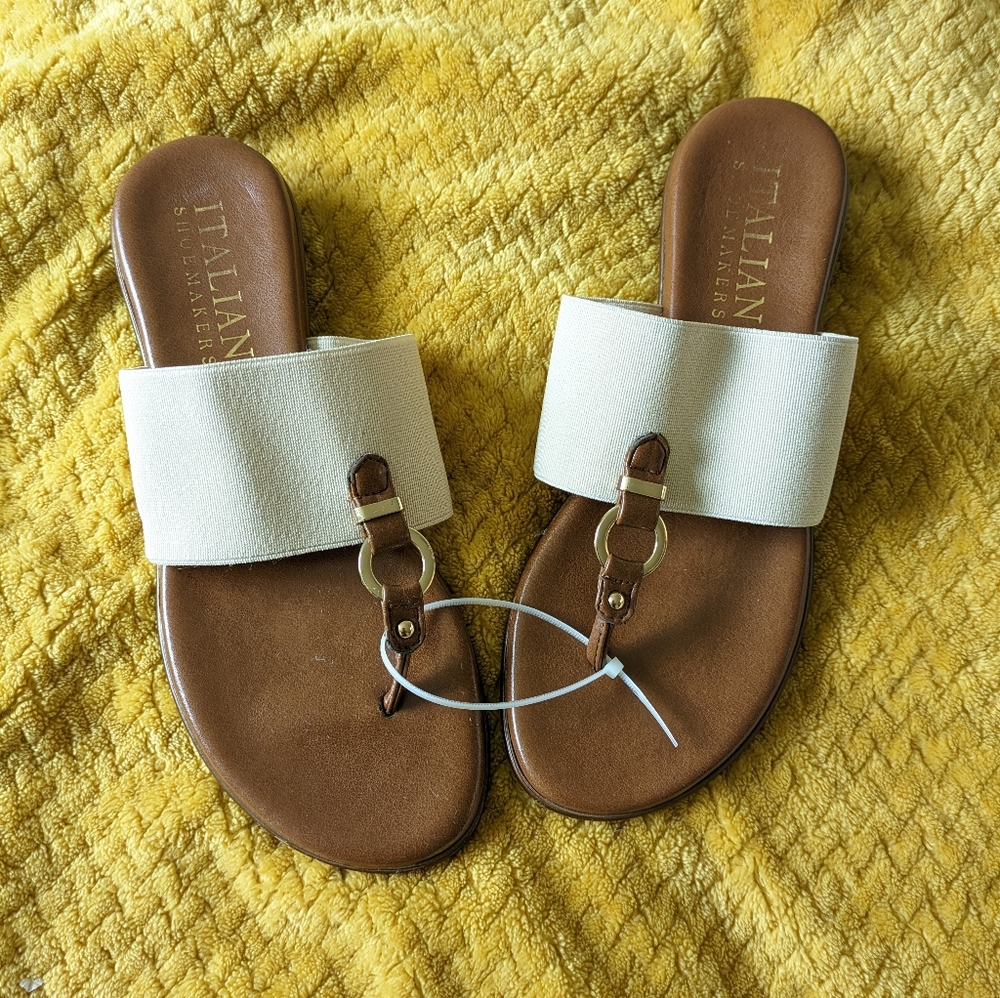 Italian shoemakers sandles women's size 7
